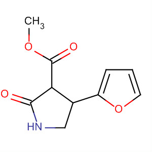 99060-79-4  3-Pyrrolidinecarboxylic acid, 4-(2-furanyl)-2-oxo-, methyl ester