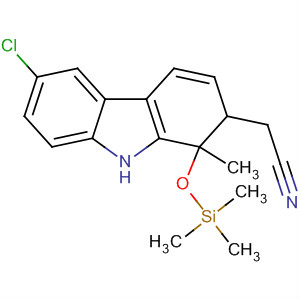 99203-05-1  9H-Carbazole-2-acetonitrile, 6-chloro-a-methyl-a-[(trimethylsilyl)oxy]-