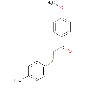 99236-19-8  Ethanone, 1-(4-methoxyphenyl)-2-[(4-methylphenyl)thio]-