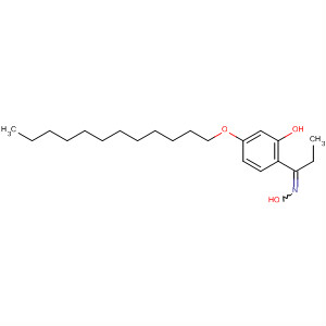 99283-87-1  1-Propanone, 1-[4-(dodecyloxy)-2-hydroxyphenyl]-, oxime