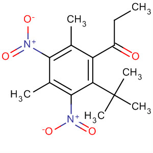 99758-53-9  1-Propanone, 1-[2-(1,1-dimethylethyl)-4,6-dimethyl-3,5-dinitrophenyl]-