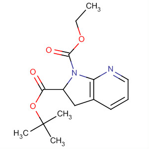 920305-63-1  1H-Pyrrolo[2,3-b]pyridine-1,2-dicarboxylic acid, 2,3-dihydro-,1-(1,1-dimethylethyl) 2-ethyl ester