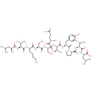 920307-09-1  L-Leucine,L-leucyl-L-threonyl-L-lysyl-L-seryl-L-a-glutamyl-L-seryl-L-threonyl-L-tyrosyl-L-prolyl-L-valyl-