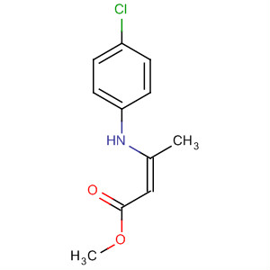 920312-68-1  2-Butenoic acid, 3-[(4-chlorophenyl)amino]-, methyl ester, (2Z)-