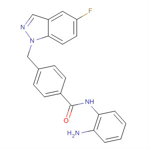 920314-95-0  Benzamide, N-(2-aminophenyl)-4-[(5-fluoro-1H-indazol-1-yl)methyl]-