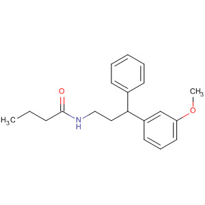 920317-85-7  Butanamide, N-[3-(3-methoxyphenyl)-3-phenylpropyl]-