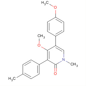 920490-78-4  2(1H)-Pyridinone,4-methoxy-5-(4-methoxyphenyl)-1-methyl-3-(4-methylphenyl)- 920490-78-4  2(1H)-Pyridinone,4-methoxy-5-(4-methoxyphenyl)-1-methyl-3-(4-methylphenyl)-