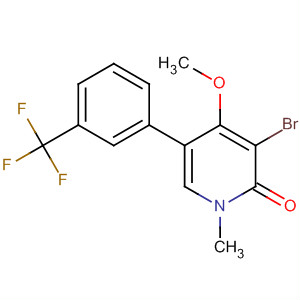 920490-83-1  2(1H)-Pyridinone,3-bromo-4-methoxy-1-methyl-5-[3-(trifluoromethyl)phenyl]-