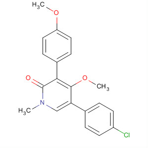 920490-86-4  2(1H)-Pyridinone,5-(4-chlorophenyl)-4-methoxy-3-(4-methoxyphenyl)-1-methyl-