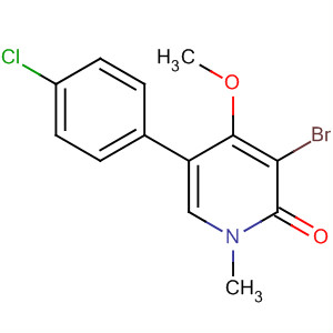 920490-87-5  2(1H)-Pyridinone, 3-bromo-5-(4-chlorophenyl)-4-methoxy-1-methyl- 920490-87-5  2(1H)-Pyridinone, 3-bromo-5-(4-chlorophenyl)-4-methoxy-1-methyl-