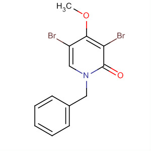 920490-92-2  2(1H)-Pyridinone, 3,5-dibromo-4-methoxy-1-(phenylmethyl)-