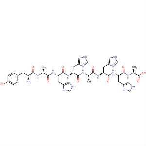920491-89-0  L-Alanine,L-tyrosyl-L-alanyl-L-histidyl-L-histidyl-L-alanyl-L-histidyl-L-histidyl-