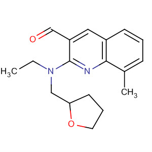 920494-37-7  3-Quinolinecarboxaldehyde,2-[ethyl[(tetrahydro-2-furanyl)methyl]amino]-8-methyl-