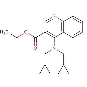 920494-46-8  3-Quinolinecarboxylic acid, 4-[bis(cyclopropylmethyl)amino]-, ethyl ester