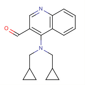920494-48-0  3-Quinolinecarboxaldehyde, 4-[bis(cyclopropylmethyl)amino]-