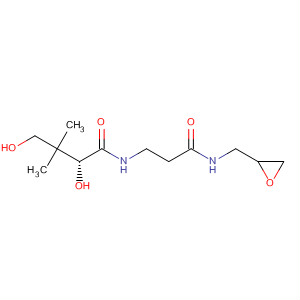 920494-97-9  Butanamide,2-hydroxy-3-(hydroxymethyl)-3-methyl-N-[3-[(2-oxiranylmethyl)amino]-3-oxopropyl]-, (2R)-