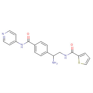 920496-23-7  2-Thiophenecarboxamide,N-[2-amino-2-[4-[(4-pyridinylamino)carbonyl]phenyl]ethyl]-