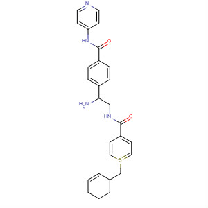 920498-72-2  2H-1-Benzothiopyran-4-carboxamide,N-[2-amino-2-[4-[(4-pyridinylamino)carbonyl]phenyl]ethyl]-3,4-dihydro-