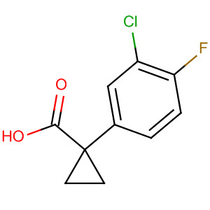 920501-66-2  Cyclopropanecarboxylic acid, 1-(3-chloro-4-fluorophenyl)-