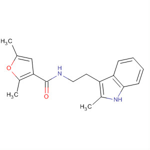 920505-95-9  3-Furancarboxamide, 2,5-dimethyl-N-[2-(2-methyl-1H-indol-3-yl)ethyl]-