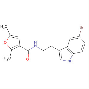920505-98-2  3-Furancarboxamide, N-[2-(5-bromo-1H-indol-3-yl)ethyl]-2,5-dimethyl-