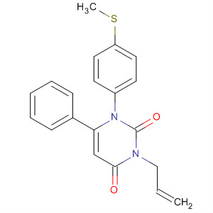 920507-44-4  2,4(1H,3H)-Pyrimidinedione,1-[4-(methylthio)phenyl]-6-phenyl-3-(2-propen-1-yl)-