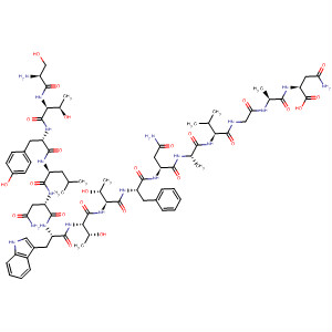 920511-37-1  L-Asparagine,L-seryl-L-threonyl-L-tyrosyl-L-leucyl-L-asparaginyl-L-tryptophyl-L-threonyl-L-threonyl-L-phenylalanyl-L-asparaginyl-L-alanyl-L-valylglycyl-L-alanyl-
