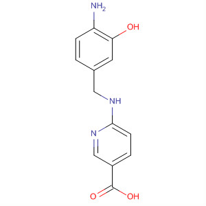 920512-05-6  3-Pyridinecarboxylic acid, 6-[[(4-amino-3-hydroxyphenyl)methyl]amino]-