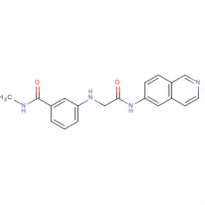 920513-32-2  Benzamide, 3-[[2-(6-isoquinolinylamino)-2-oxoethyl]amino]-N-methyl-