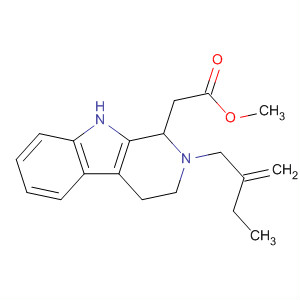 920515-40-8  1H-Pyrido[3,4-b]indole-1-acetic acid,2,3,4,9-tetrahydro-2-(2-methylenebutyl)-, methyl ester