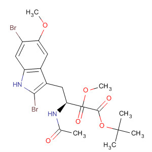 920516-24-1  L-Tryptophan,N-acetyl-2,6-dibromo-1-[(1,1-dimethylethoxy)carbonyl]-5-methoxy-,methyl ester