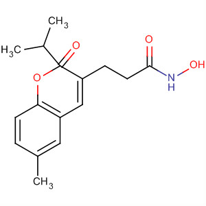 920524-50-1  2H-1-Benzopyran-3-propanamide,N-hydroxy-6-methyl-a-(1-methylethyl)-2-oxo-