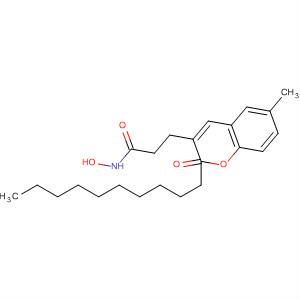 920524-51-2  2H-1-Benzopyran-3-propanamide, a-decyl-N-hydroxy-6-methyl-2-oxo-