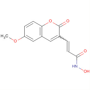 920524-55-6  2-Propenamide, N-hydroxy-3-(6-methoxy-2-oxo-2H-1-benzopyran-3-yl)-