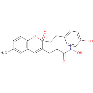 920524-57-8  2H-1-Benzopyran-3-propanamide,N-hydroxy-a-[2-(4-hydroxyphenyl)ethyl]-6-methyl-2-oxo-