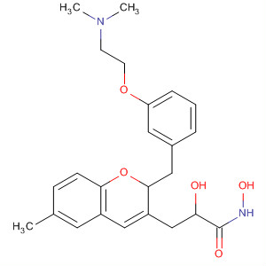 920524-61-4  2H-1-Benzopyran-3-propanamide,a-[[3-[2-(dimethylamino)ethoxy]phenyl]methyl]-N-hydroxy-6-methyl-2-oxo-