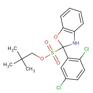 920526-53-0  Benzoxazolesulfonic acid, 2-(2,5-dichlorophenyl)-, 2,2-dimethylpropylester
