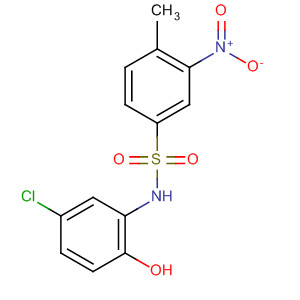 920527-27-1  Benzenesulfonamide, N-(5-chloro-2-hydroxyphenyl)-4-methyl-3-nitro-