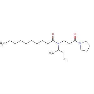 920529-37-9  Decanamide, N-(1-methylpropyl)-N-[3-oxo-3-(1-pyrrolidinyl)propyl]-
