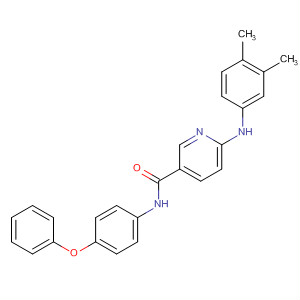920530-50-3  3-Pyridinecarboxamide,6-[(3,4-dimethylphenyl)amino]-N-(4-phenoxyphenyl)-