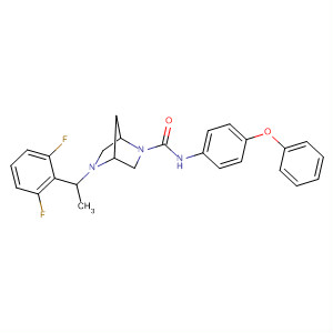 920531-79-9  2,5-Diazabicyclo[2.2.1]heptane-2-carboxamide,5-[1-(2,6-difluorophenyl)ethyl]-N-(4-phenoxyphenyl)-
