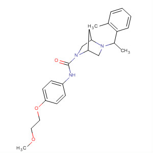 920531-86-8  2,5-Diazabicyclo[2.2.1]heptane-2-carboxamide,N-[4-(2-methoxyethoxy)phenyl]-5-[1-(2-methylphenyl)ethyl]-