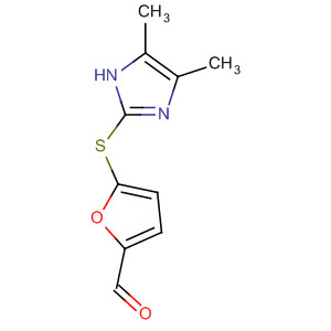 920536-49-8  2-Furancarboxaldehyde, 5-[(4,5-dimethyl-1H-imidazol-2-yl)thio]-