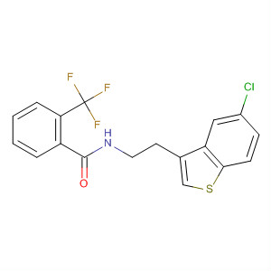 920537-39-9  Benzamide, N-[2-(5-chlorobenzo[b]thien-3-yl)ethyl]-2-(trifluoromethyl)-