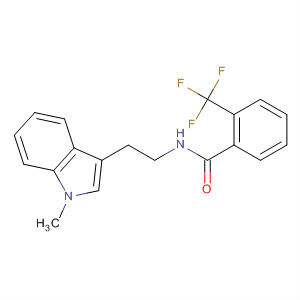 920537-42-4  Benzamide, N-[2-(1-methyl-1H-indol-3-yl)ethyl]-2-(trifluoromethyl)-