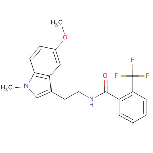 920537-47-9  Benzamide,N-[2-(5-methoxy-1-methyl-1H-indol-3-yl)ethyl]-2-(trifluoromethyl)-
