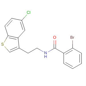 920537-49-1  Benzamide, 2-bromo-N-[2-(5-chlorobenzo[b]thien-3-yl)ethyl]-