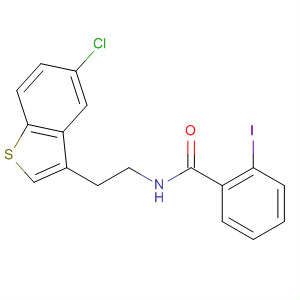 920537-50-4  Benzamide, N-[2-(5-chlorobenzo[b]thien-3-yl)ethyl]-2-iodo-