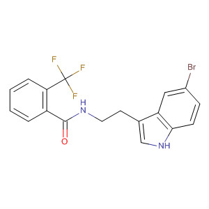 920537-71-9  Benzamide, N-[2-(5-bromo-1H-indol-3-yl)ethyl]-2-(trifluoromethyl)-