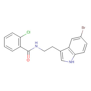 920537-72-0  Benzamide, N-[2-(5-bromo-1H-indol-3-yl)ethyl]-2-chloro-